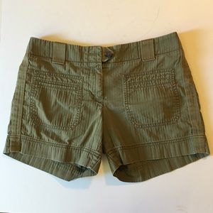 J. Crew Factory Weathered Green Chino Shorts 4